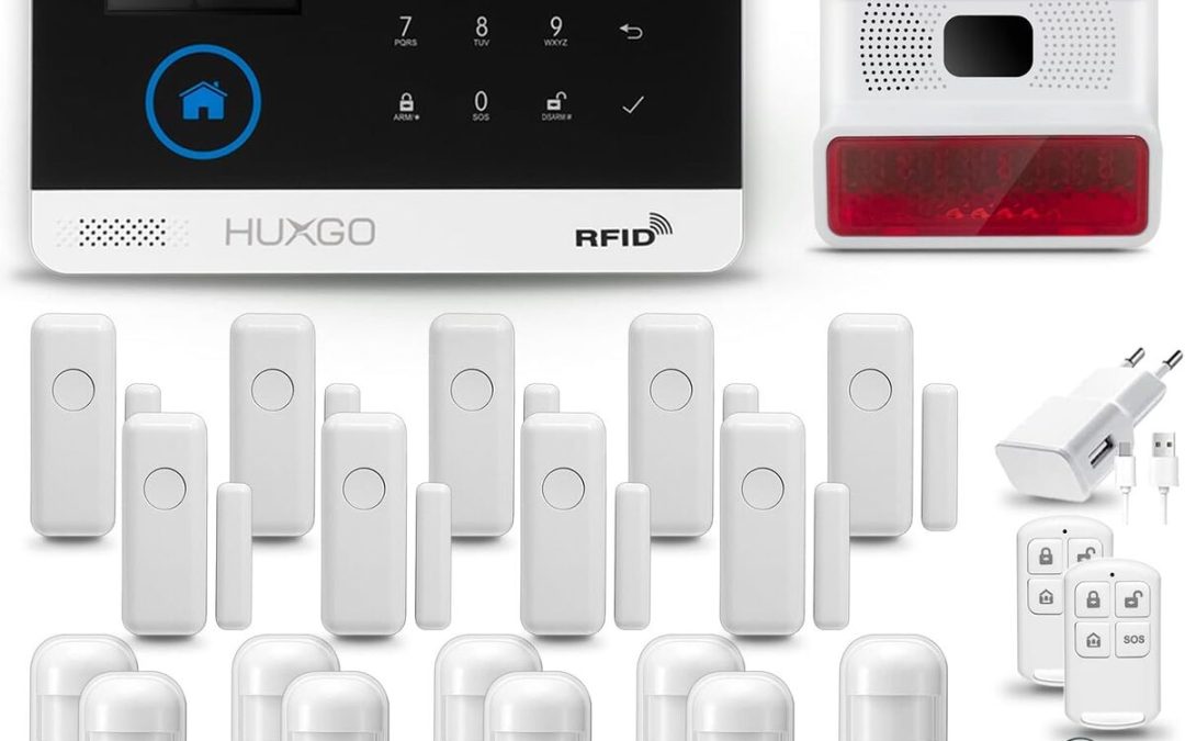 Test de l'alarme maison HUXGO HXA003 : sécurité et technologie solaire