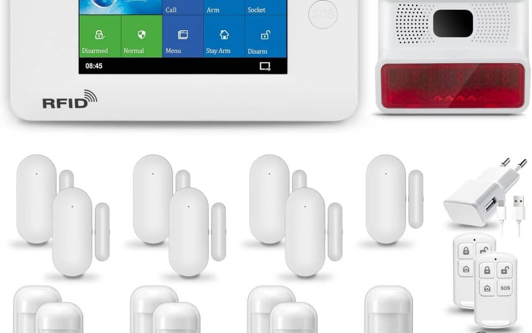 Test de l'alarme maison HUXGO HXA006 : protection filaire et sans fil