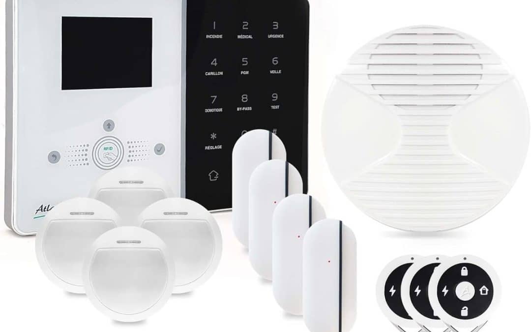 Test de l'alarme maison sans fil IPEOS KIT 4