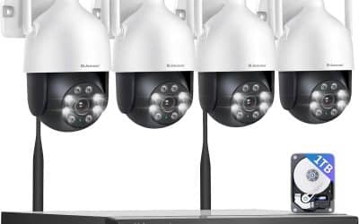 Test du kit caméra de surveillance Jennov 5MP+360°PTZ