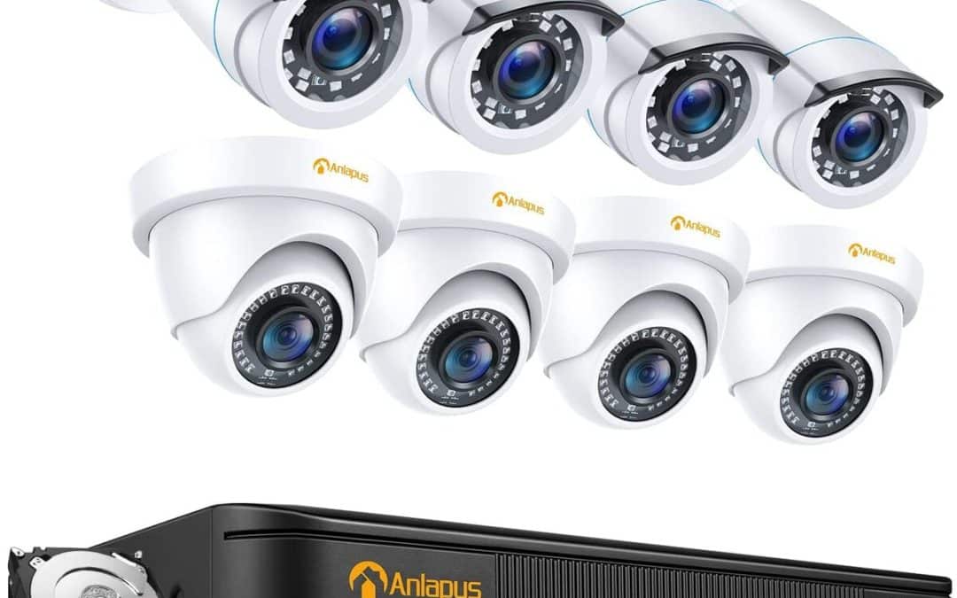 Test du kit de surveillance Anlapus 8CH FULL HD