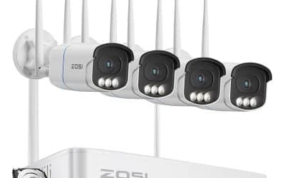 Test du kit de surveillance ZOSI Aurora Lux 5MP WiFi avec 4K et vision nocturne