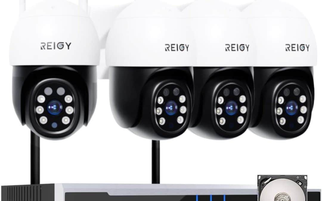 Test : reigy système de surveillance 5MP avec vision nocturne colorée