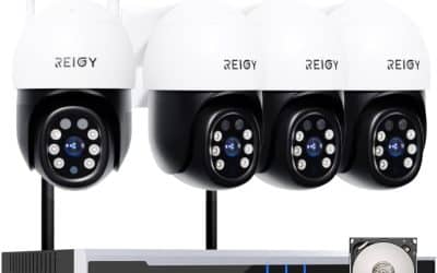 Test : reigy système de surveillance 5MP avec vision nocturne colorée