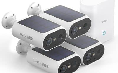 Test AOSU 2K : caméra extérieure sans fil à vision nocturne couleur