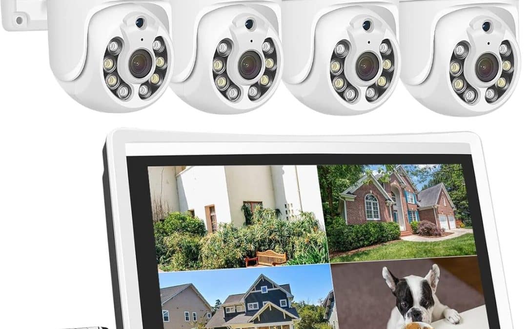 Test : caméra de surveillance Hiseeu 5MP PTZ avec moniteur 12