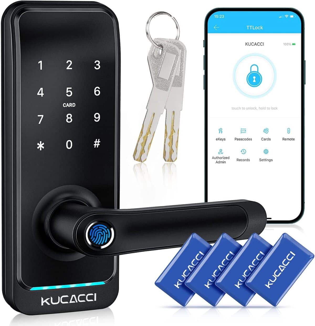 Test de la serrure WELOCK Smart Lock Touch 41 à empreinte digitale