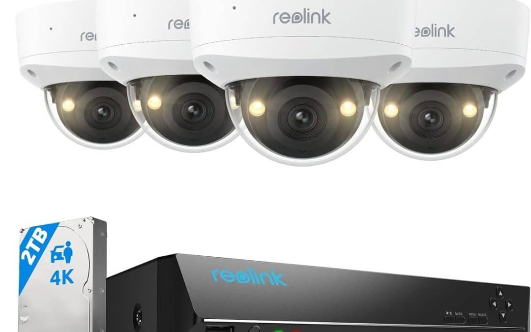 Test du kit de surveillance Reolink 4K RLK8-800V4 : performance et sécurité