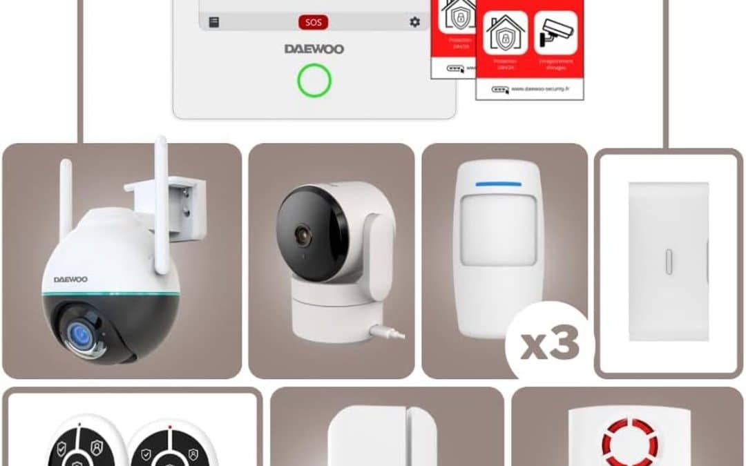 Test du système de sécurité AM341 : centrale AM301 et accessoires complets