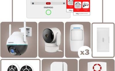 Test du système de sécurité AM341 : centrale AM301 et accessoires complets