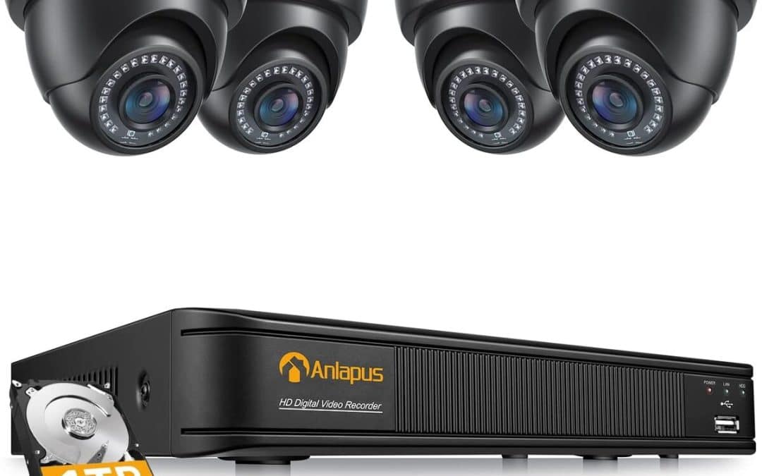 Test du système de surveillance Anlapus 8CH 1080P