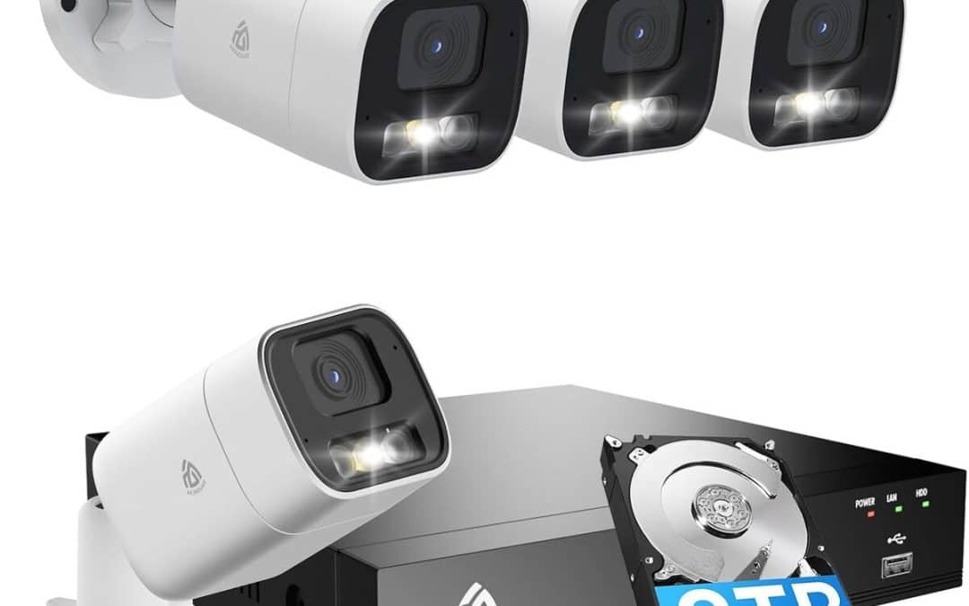 Test : caméra de surveillance extérieure 5MP et kit NVR 2To de 8CH