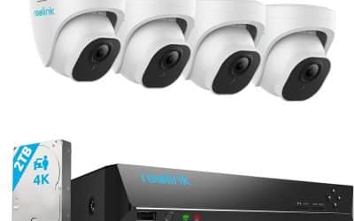 Test : caméra de surveillance Reolink 4K RLK8-800D4