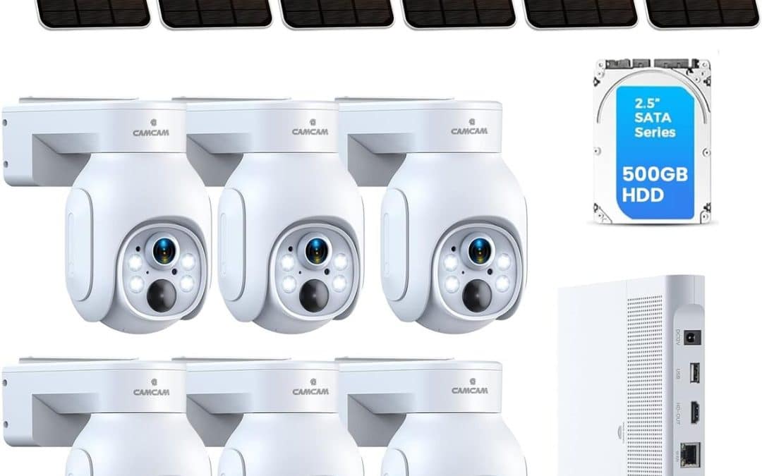 Test : caméra de surveillance wifi extérieure Camcamp 4MP