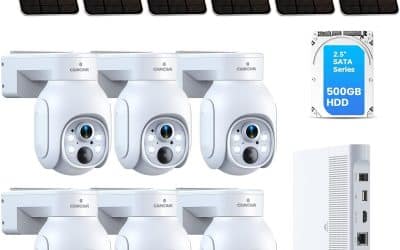 Test : caméra de surveillance wifi extérieure Camcamp 4MP