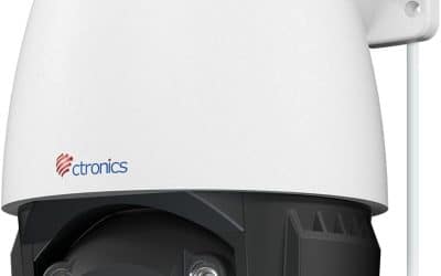 Test de la caméra de surveillance Ctronics 4K avec zoom 30x et vision nocturne
