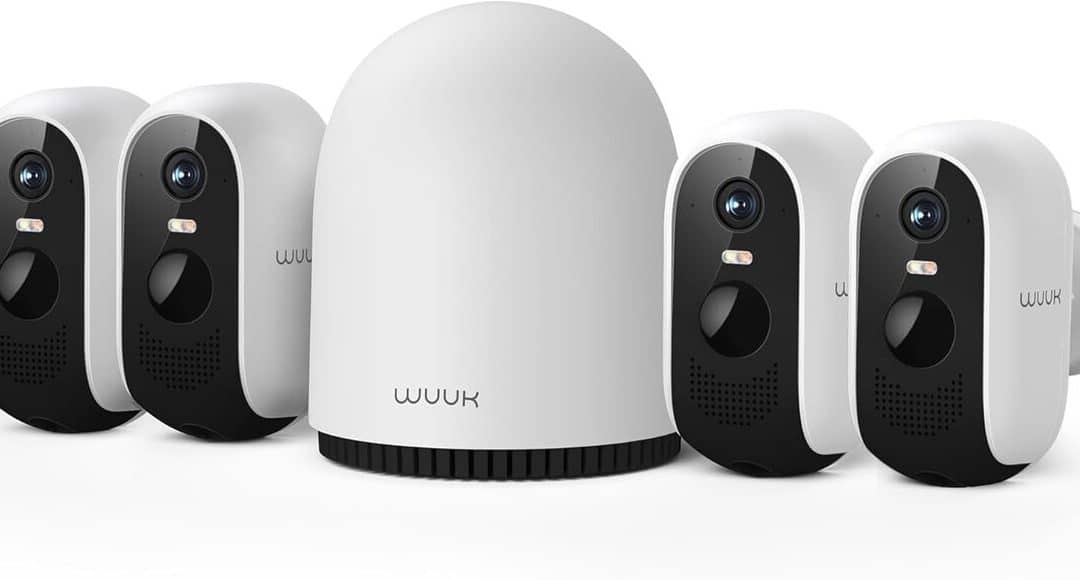 Test de la caméra WUUK extérieure WiFi 2K : autonomie 240 jours