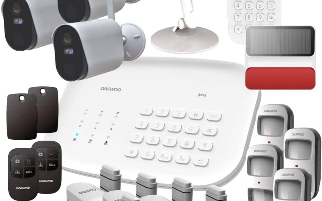 Test de l'alarme maison Daewoo SA667AM avec contrôle à distance