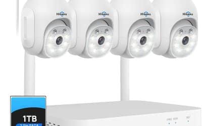 Test du kit de surveillance Hiseeu 4MP sans fil et solaire