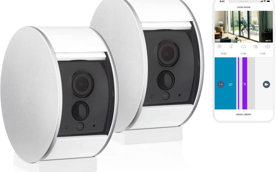 Test somfy 1870469 : pack de 2 caméras intérieures avec vision nocturne