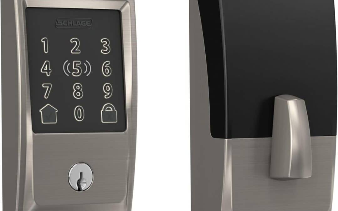 Test de la serrure Schlage Encode Plus BE499WB : sécurité WiFi sans clé