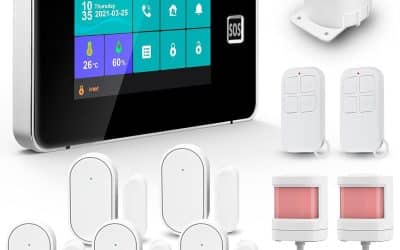 Test de l&rsquo;alarme maison KEURI 4G avec écran 4, 3 » et WiFi