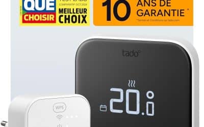 Test du tado° Smart Thermostat X : commande via applis et enceintes connectées