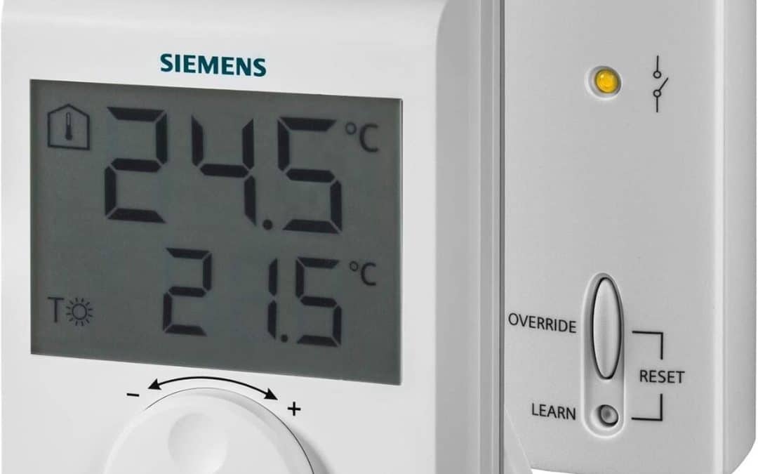 Test du thermostat sans fil Siemens et son écran LCD