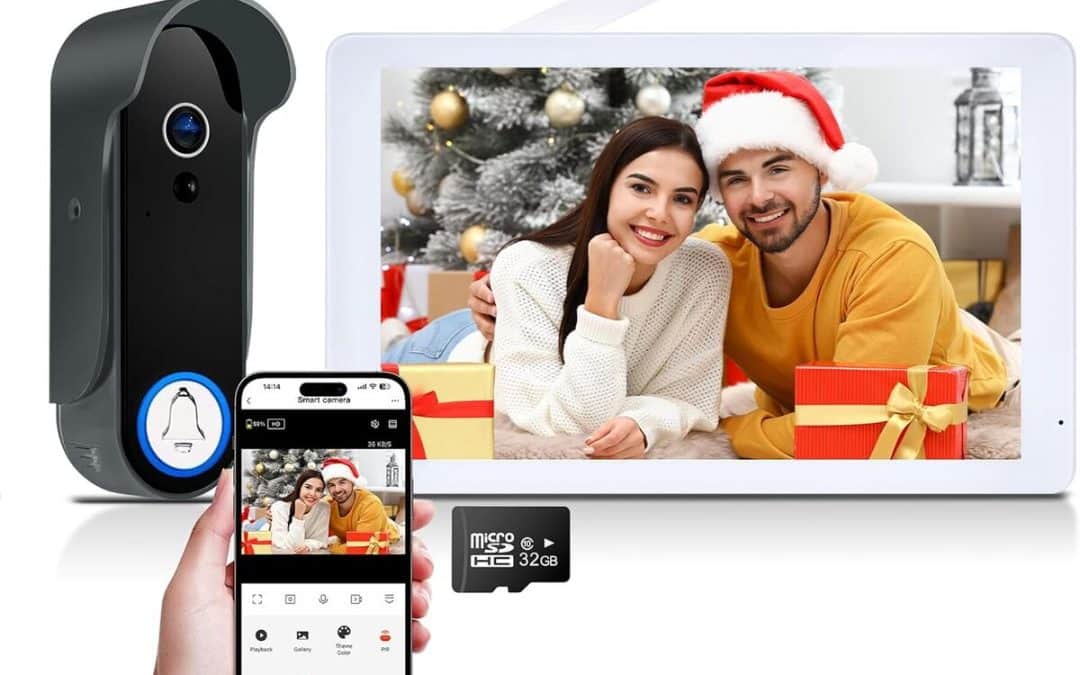 Test du visiophone wifi Acebell 1080p avec écran tactile 8