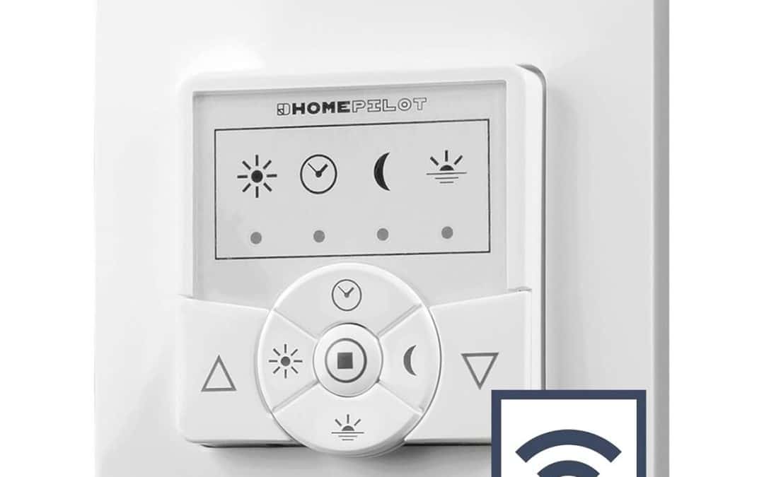 Test : horloge programmable connectée Homepilot pour volets roulants