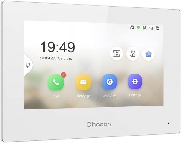 CHACON Visiophone Wi-FI Filaire connecté