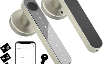 Test de la serrure biométrique à empreintes digitales avec clavier