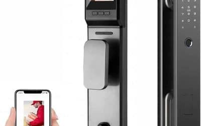 Test de la serrure intelligente QYOEGSQ avec reconnaissance faciale 3D