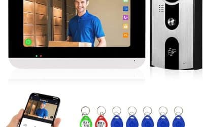 Test de la sonnette vidéo QTTYELOK Tuya avec écran tactile 7 pouces et caméra 1080P HD