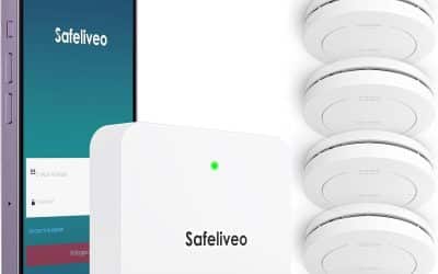 Test : détecteur de fumée wifi Safeliveo, lot de 6 avec batterie longue durée