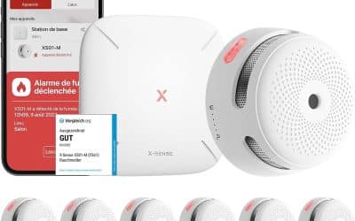 Test : détecteur de fumée X-Sense FS61 connecté