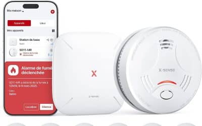 Test : détecteur de fumée X-Sense SBS50 connecté