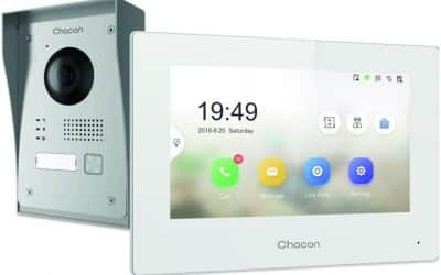 Test du visiophone connecté Chacon Wi-Fi filaire