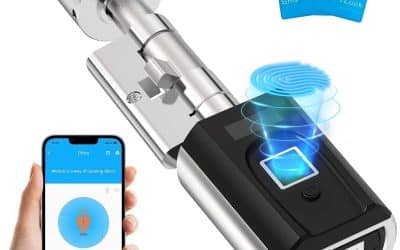 Test : serrure connectée Ruilon avec empreinte digitale et cartes RFID