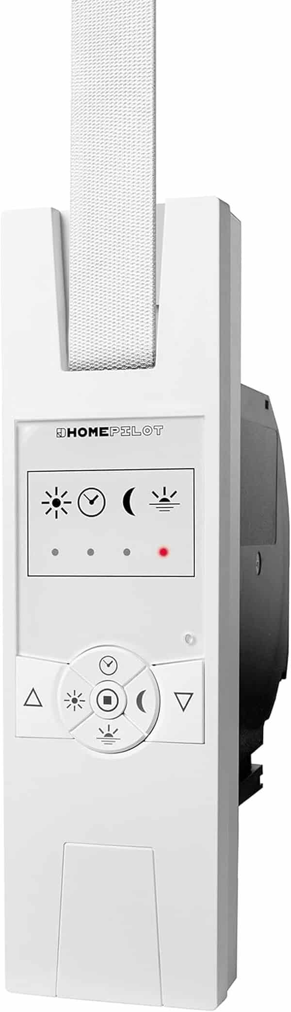 Home Pilot - Enrouleur de sangle encastrable Classic connecté pour commande de volet roulant à sangle. Enrouleur de sangle | Commande vocale | Volet roulant connecté | Installation rapide - 10142345