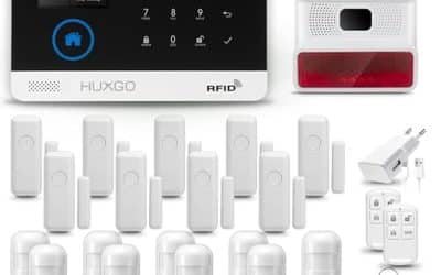 Test alarme maison HUXGO HXA003 : sécurité WiFi + GSM complète