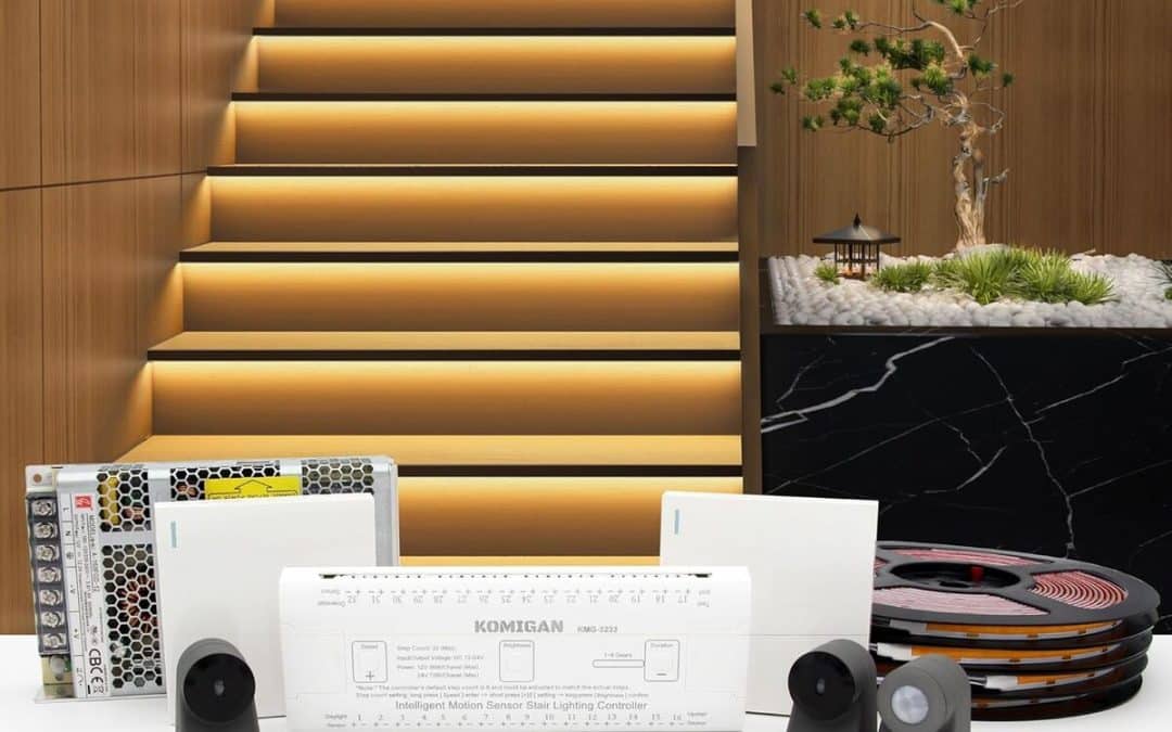 Test de la bande led KOMIGANLED KMG-3233 pour escaliers intérieurs