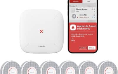 Test du détecteur de fumée X-Sense : alarme connectée 17 zones