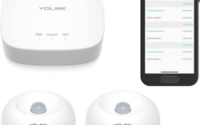 Test du lot de 2 détecteurs de mouvement intelligents YoLink