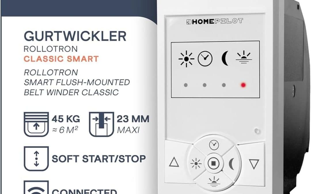 Test du RolloTron classic smart : confort et innovation pour vos volets roulants