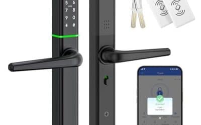 Test Ruveno serrure intelligente : sécurité sans clé par empreintes digitales