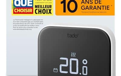 Test : tado° Smart Thermostat X, gestion connectée via app