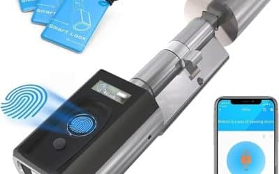 Test de la serrure connectée Welock Touch41 : biométrie et RFID efficace