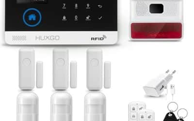 Test de l&rsquo;alarme maison HUXGO HXA003 : sécurité solaire connectée
