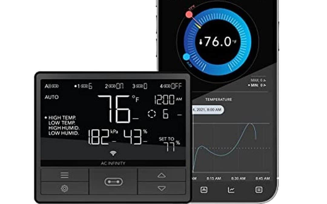 Test du contrôleur AC Infinity 69 Pro pour culture intelligente